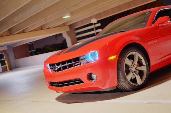 Gary's red Camaro